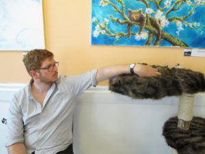 Ray making a reluctant friend