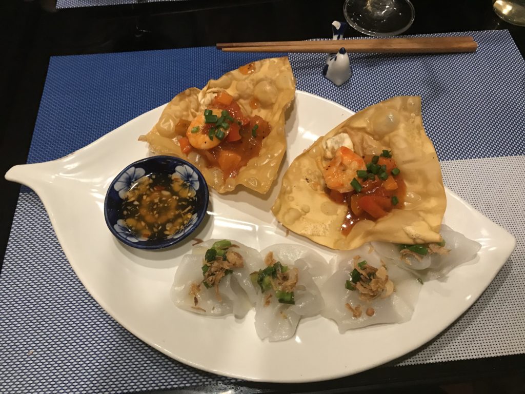 The White Rose dumplings are very challenging to make. They are made by one family in town and distributed to all of the restaurants